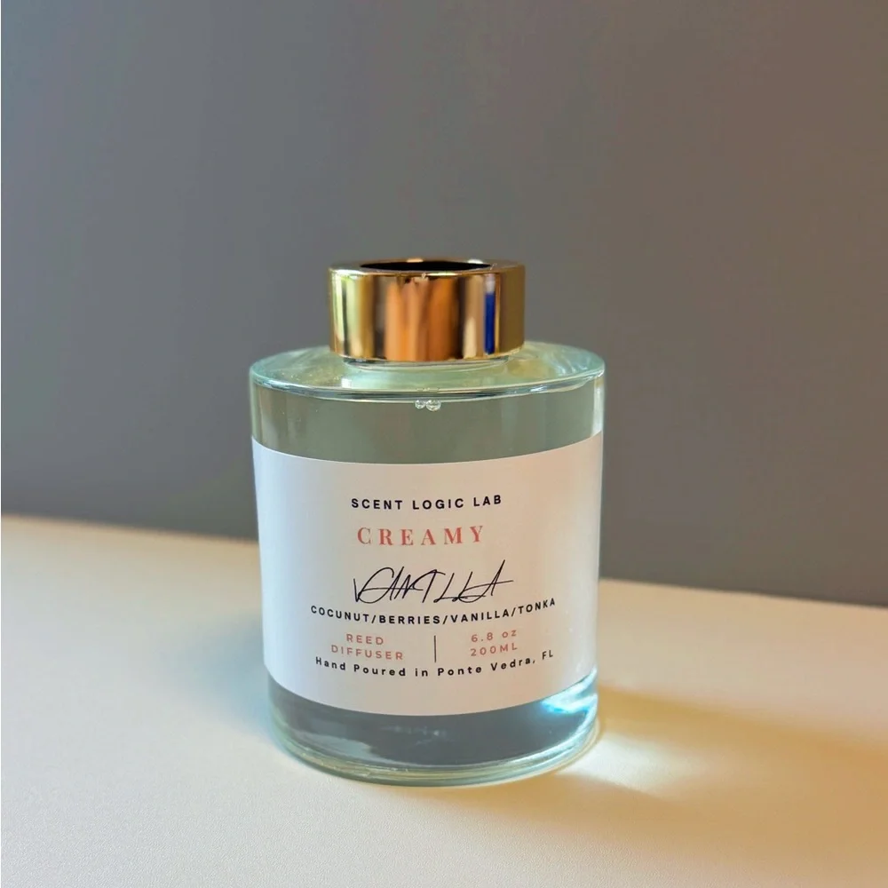 Creamy Vanilla reed diffuser